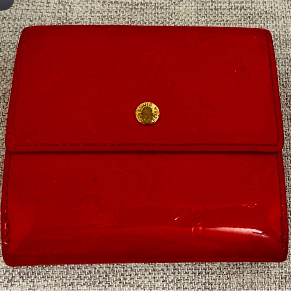 Louis Vuitton Red Wallet